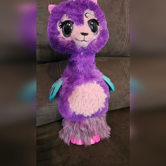 Hatchimals Wow Llalacorn 32 inch Tall Interactive Toy Without Egg - Picture 9 of 10